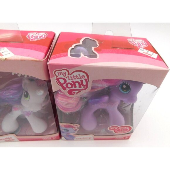 Hasbro My Little Pony Sweetie Belle StarSong Plastic Toys in Original Boxes 2009 - Picture 5 of 7
